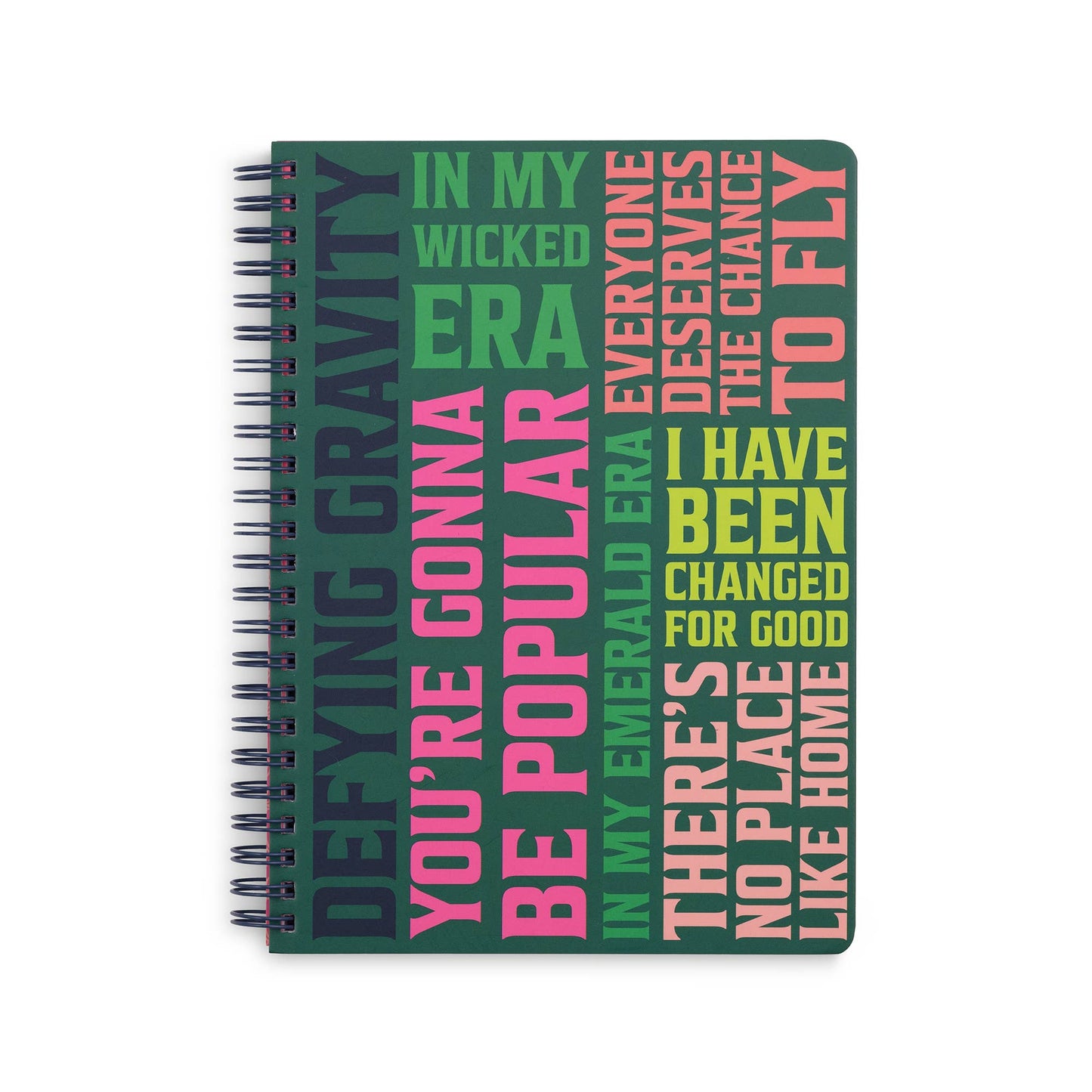Wicked Notebook, Wicked Word Cloud
