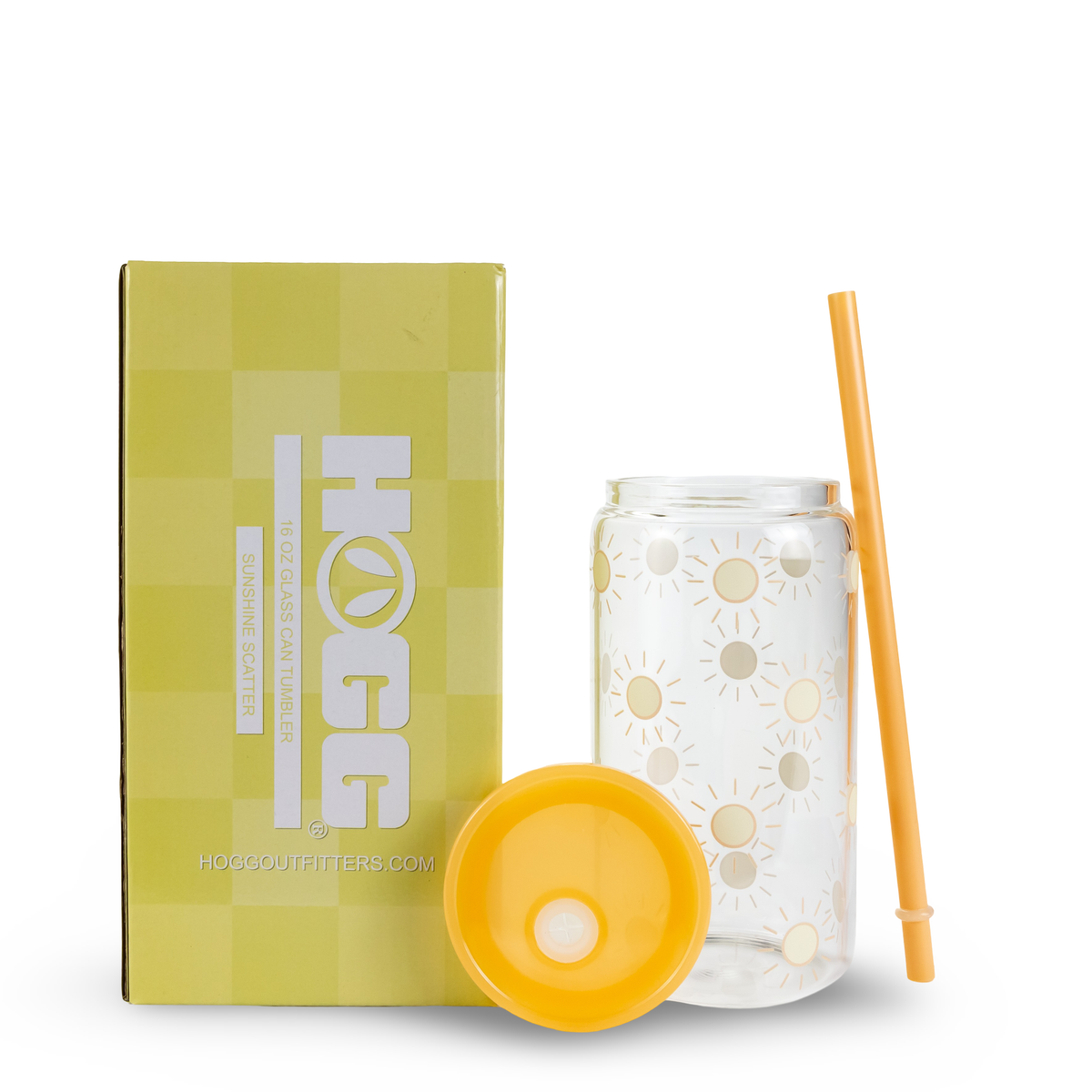 16oz Glass Can Tumbler - Daydream Club