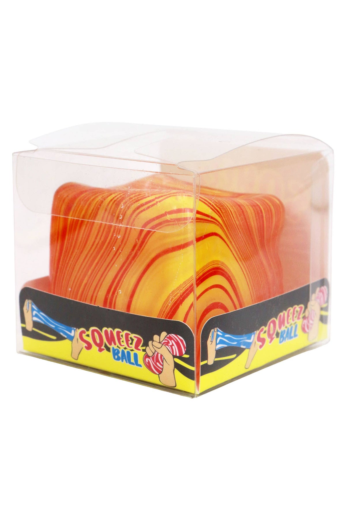 Marbled Cube Putty Filled Squishy