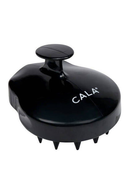 CALA Scalp Massaging Shampoo Brush - Black