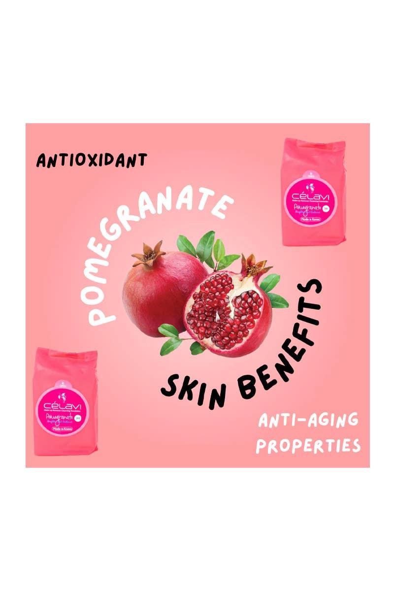 Pomegranate Makeup Cleansing Towelette