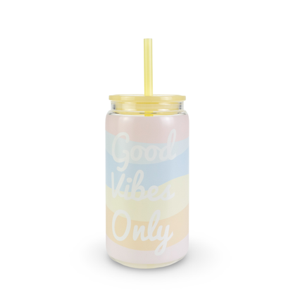 16oz Glass Can Tumbler - Daydream Club