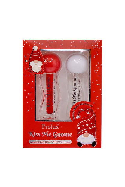 Kiss Me Gnome Matte Color & Lip Gloss Set