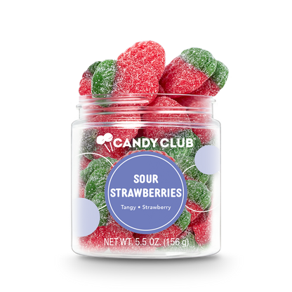 Sour Strawberry Gummies
