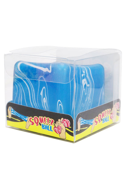 Marbled Cube Putty Filled Squishy