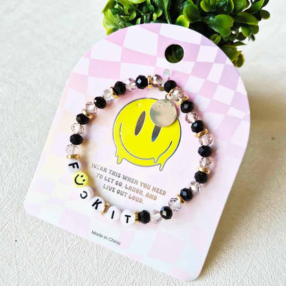 F*ck It Beaded Bracelet