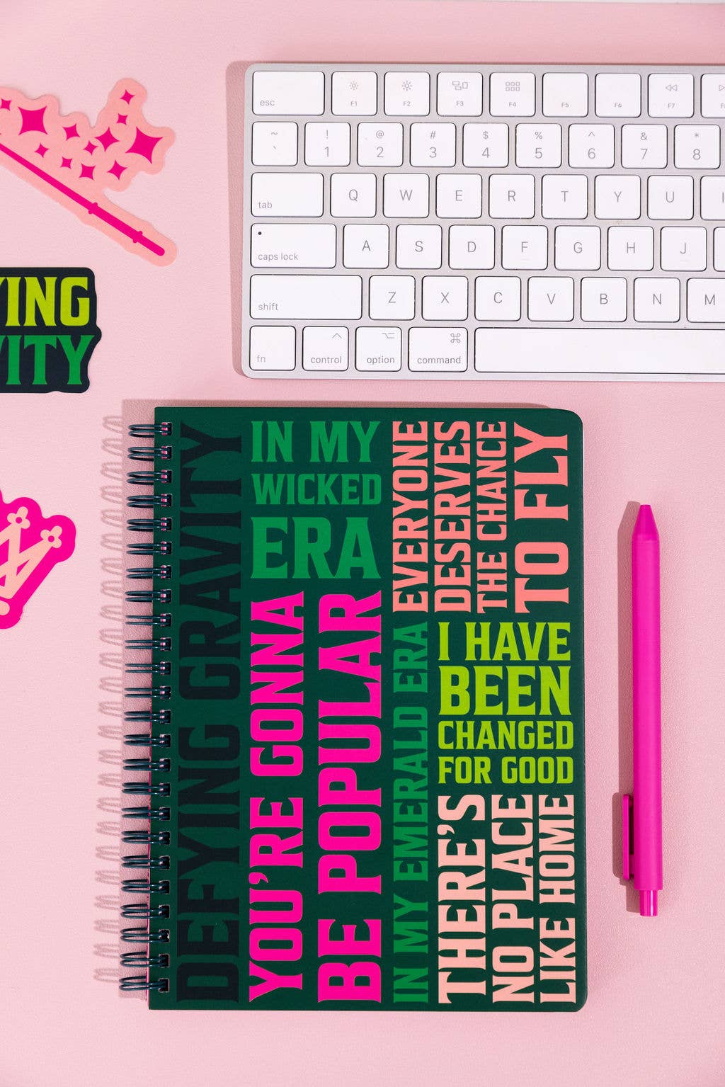 Wicked Notebook, Wicked Word Cloud