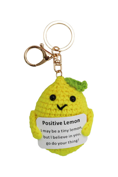 Emotional Support Food Crochet Key Chain
