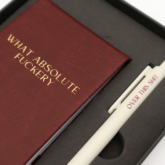 Pocket Journal & Pen Box Set What Absolute F*ckery