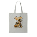 Books Bats Halloween and Reading Tote Bag