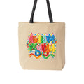 Hand Painted Autism Mama Tote Bag