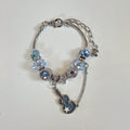 Guitar Blues Charm Bracelet