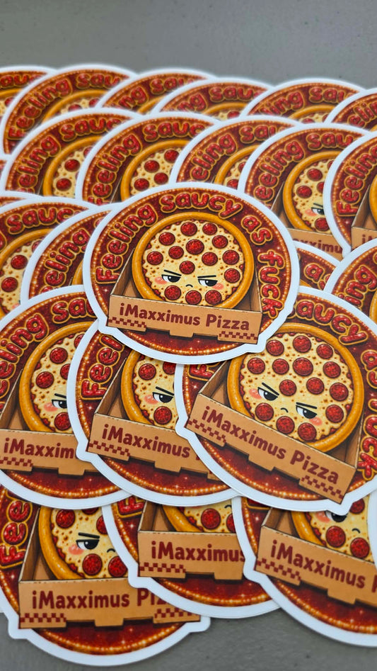 iMaxximus Pizza Sticker