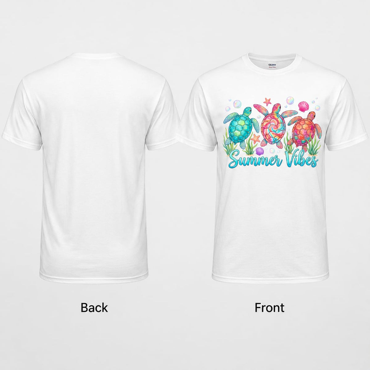 Turtle Summer Vibes T-Shirt