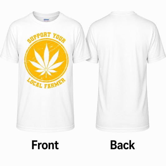 Support Local Farm Cotton T-Shirt