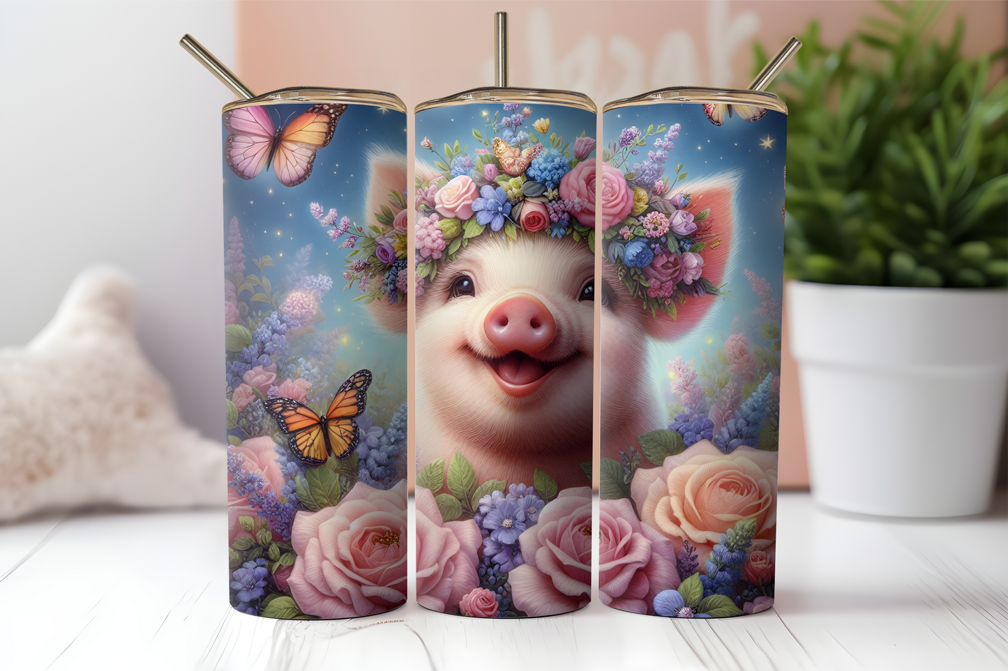 Piggies, 20oz tumbler