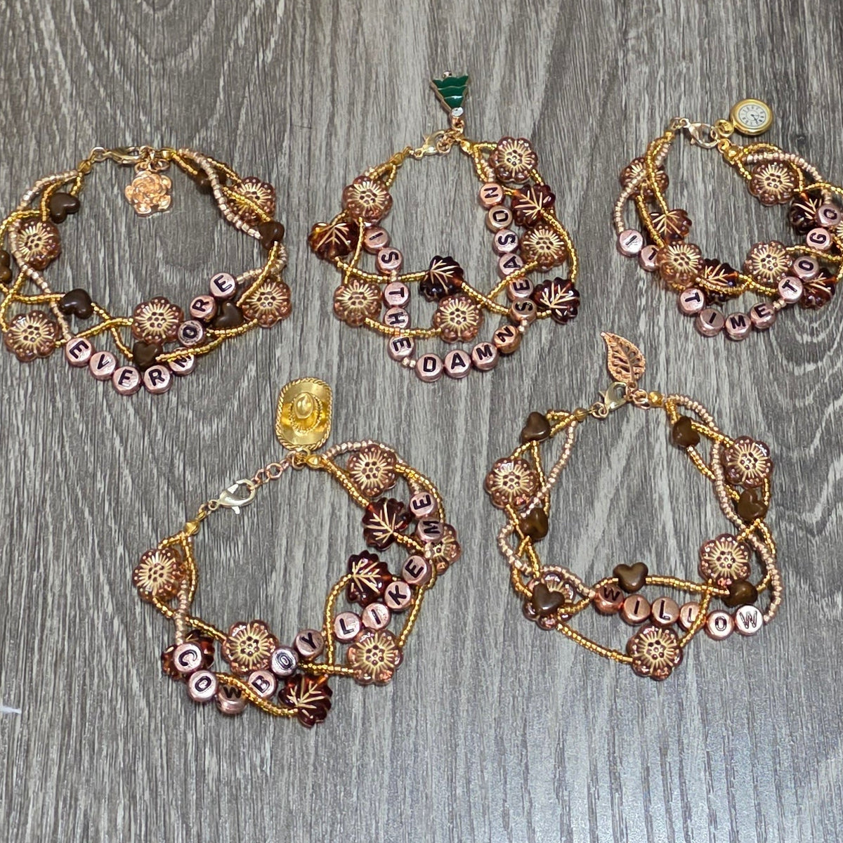 Taylor Swift 'Evermore' Bracelets