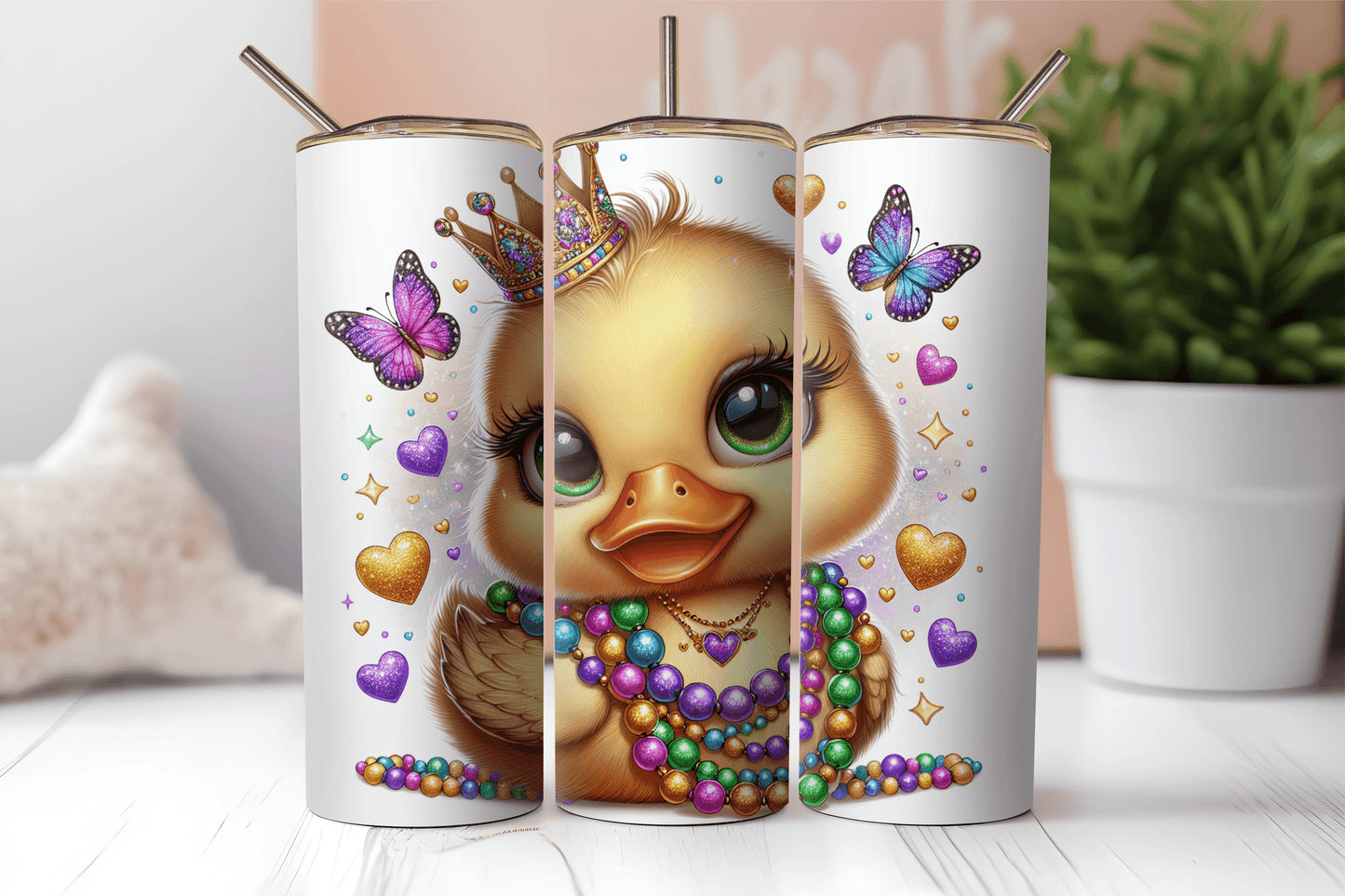 Queen Duckie, 20oz tumbler