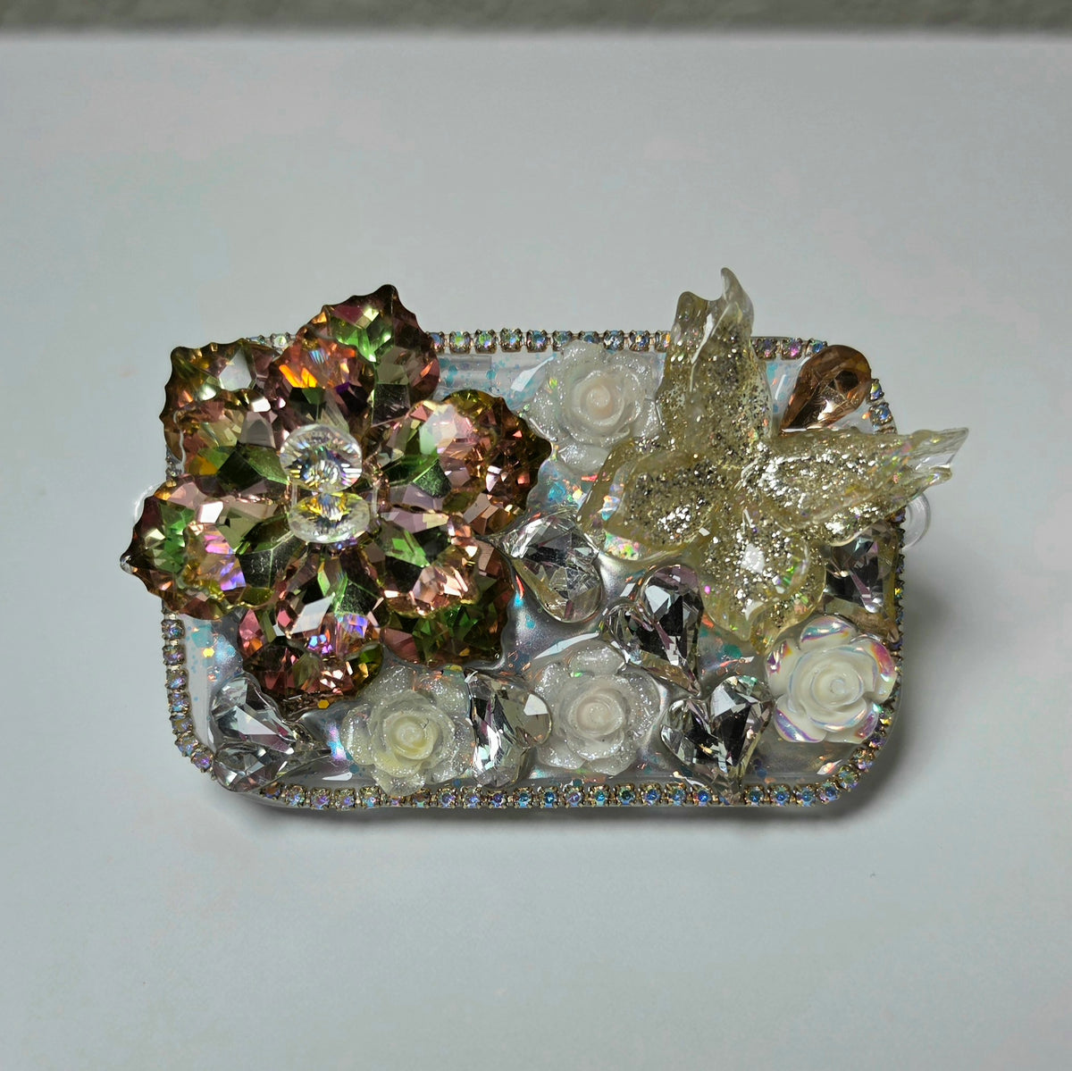 Phone Bling Case w/Mirror