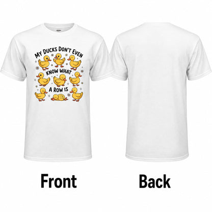 Ducks Not in a Row Cotton T-Shirt