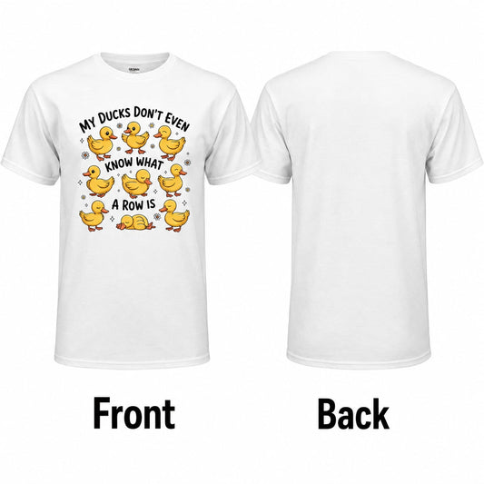 Ducks Not in a Row Cotton T-Shirt