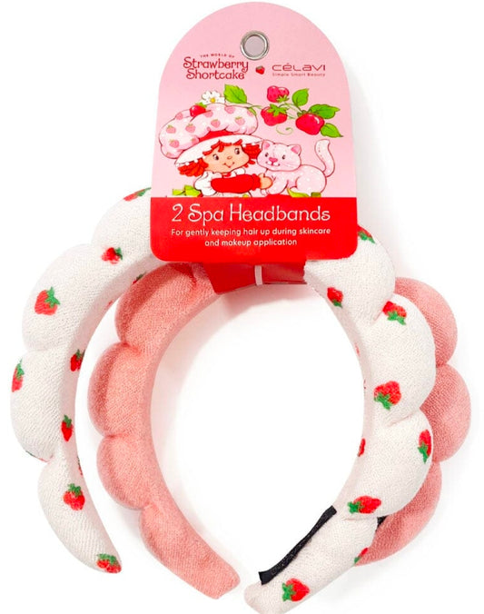 Strawberry Shortcake Cloud/ Spa Headband