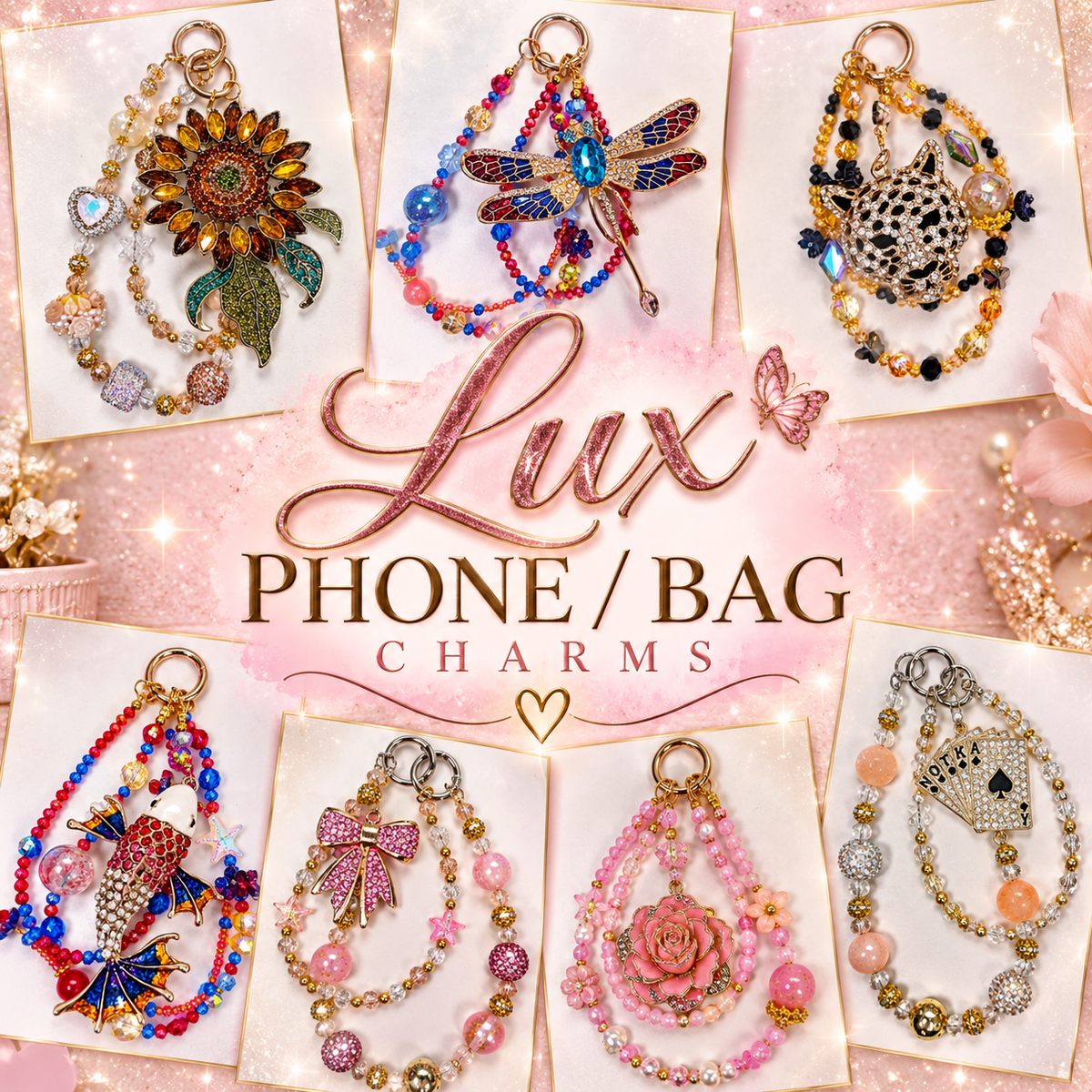 Lux Phone/Bag Charms