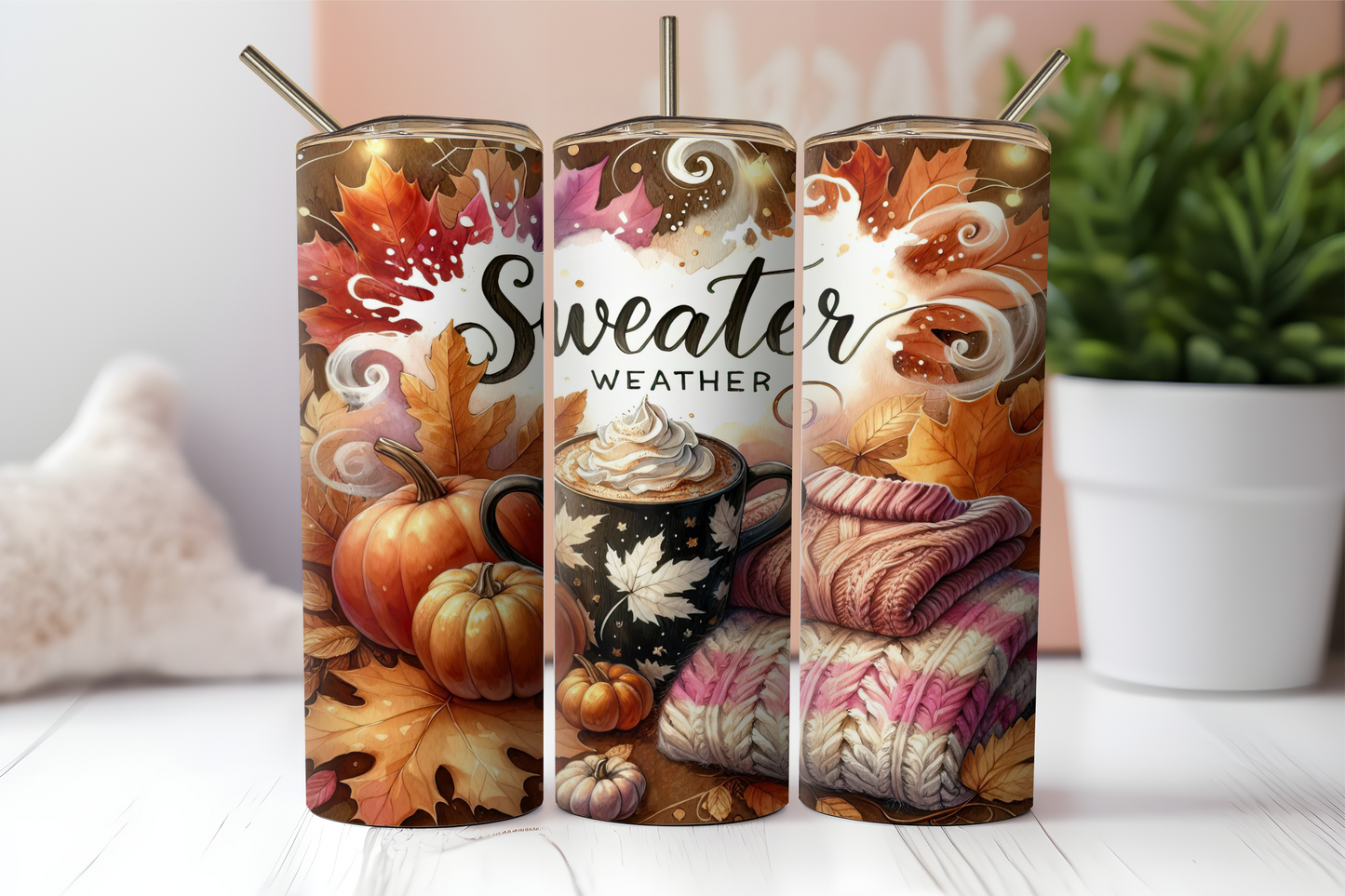 Sweater Weather, 20oz tumbler