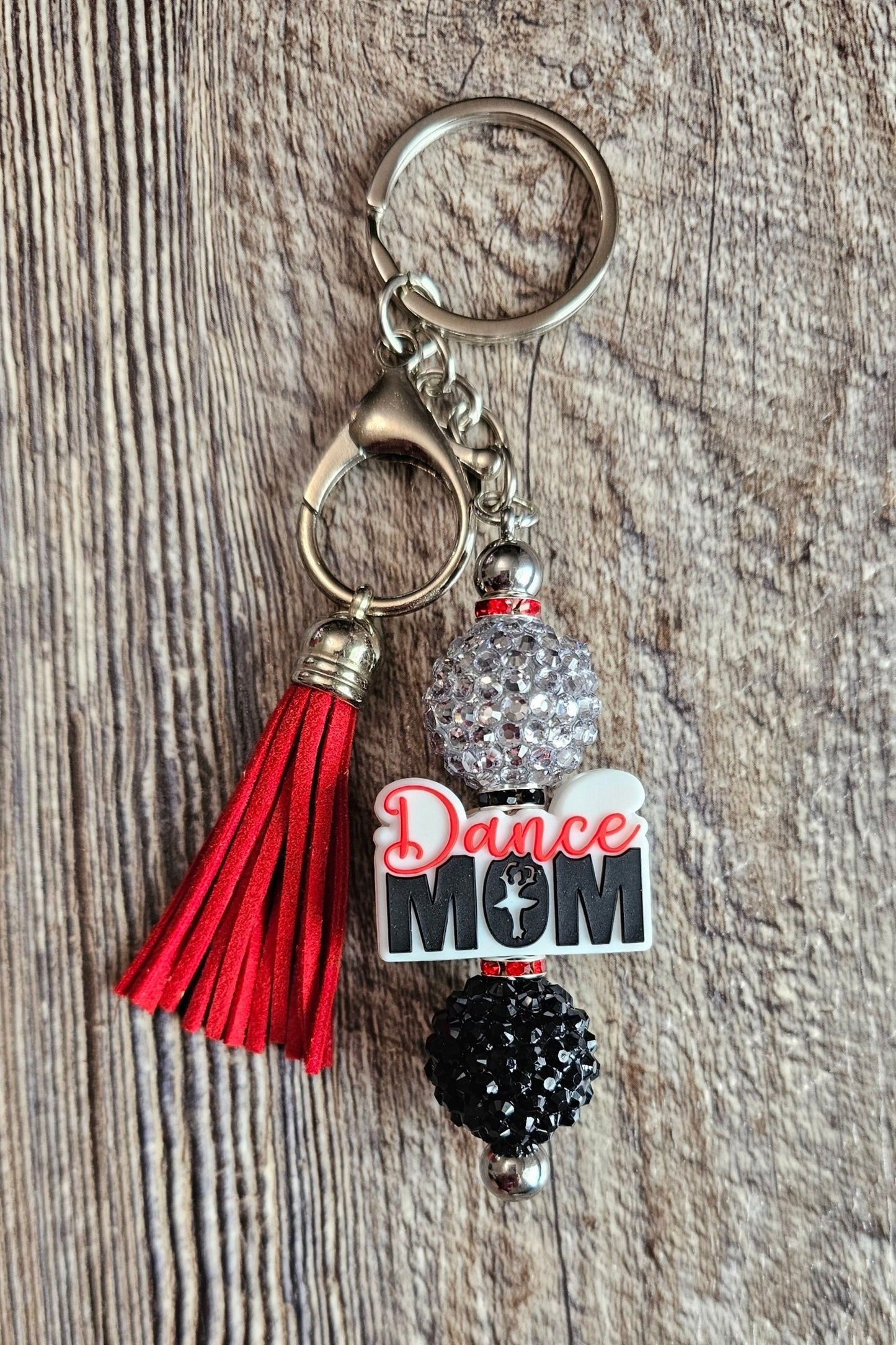 "Dance Mom" Keychain